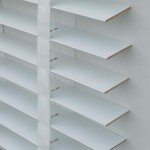 Cordless Wood Blinds, Window Blinds, Wood Blinds, Window Shades Custom Size W20~72" × H30~82" Light Filtering Blinds for Bedroom, Bathroom, Living Room, Glass Door Interior Windows(White)
