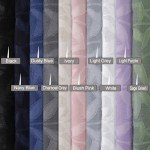 Chyhomenyc Light Grey Cafe Curtains 36 Inch Length, Light Filtering 3D Leaf Tufted Textured Sheer Curtains, Lightweight Rod Pocket Short Kitchen Window Drapes, 42" Wx36 L, 2 Pieces