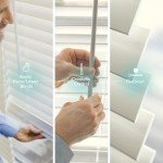 CHICOLOGY Faux Wood Blinds , Window Blinds , Wood Blinds , Window Shades , Window Treatments , Blinds & Shades , Window Shades For Home , Wooden Blinds , Basic White , 46"W X 36"H