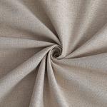 Zyvola 100% Blackout Curtains 84 inch Length 2 Panels Faux Linen Long Drapes for Bedroom Living Room Black Out Room Darkening Curtain Thermal Insulated Back Tab Rod Pocket(W52 x L84, Beige)