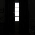 Yakamok Black Room Darkening Grommet Window Drapes Blackout Curtains Thermal Insulated Grommet Curtain Panels for Bedroom, 38W x 84L,One Pair