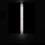 LEMOMO Red Curtains 52 x 84 Inch Long/Blackout Curtains Set of 2 Panels/Room Darkening Thermal Insulated Bedroom Curtains Drape