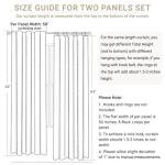 100% Blackout Shield Linen Blackout Curtains for Bedroom 84 Inches Long, Back Tab/Rod Pocket Living Room Drapes, Thermal Insulated Blackout Curtains 2 Panels Set, 50" W x 84" L, Cream