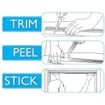 Redi Shade No Tools Original Blackout Pleated Paper Shade Black, 36" W x 72" L, 6 Pack