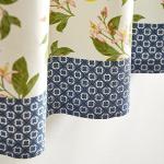 Martha Stewart Lemons 3-Piece Window Curtain Valance and Tiers Set, Yellow