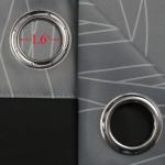 Estelar Textiler Grey and Greyish White Blackout Curtains & Drapes for Bedroom,Thermal Insulated Ombre Blackout Drapes,Full Room Darkening Energy Saving Gray Curtains for Living Room,52Wx84L,2 Panels