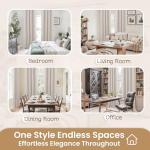 BGment Blackout Curtains for Bedroom 84 Inch Long - Linen Textured Thermal Insulated Total Sunlight Blocking Lightweight Bronze Grommet Window Drapes for Living Room, 2 Panels, 52 x 84 Inch, Natural