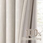 XOGUIBO Boho Blackout Curtains for Bedroom 84 inch Long 2 Panels Mid Century Black Out Curtains for Living Room Grommet Thermal Insulated Room Darkening Window Drapes Patterned