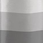 EXCLUSIVE HOME Chateau Striped Faux Silk Grommet Top Curtain Panel Pair, 54"x84", Black Pearl