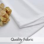 MIULEE White Privacy Sheer Curtains That Let Light in 72 Inches Long Non-See-Through Semi Sheer Curtain Light Filtering Window Curtains Drapes for Living Room Bedroom 2 Panels Set