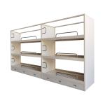 Maritime Ship Furniture Iron Frame Bed Bedroom Lounge with Drawers Curtains Steel Triple Bed