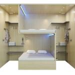 Our durable steel fashion capsule bunk beds with curtains are suitable for hotel youth hostels with capsule sleeping