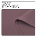 NICETOWN Dry Rose Blackout Curtains for Bedroom (1 Pair, 42 x 63 inches), Farmhouse Thermal Insulated Room Darkening Drapes for Windows