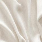 MIULEE Non-See-Through Privacy Linen Curtains 2 Panels, Light Filtering Window Curtains Farmhouse Textured Back Tab Semi Sheer Drapes for Bedroom Living Room, 52 x 90 Inches Long, Natural White