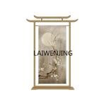 LYN new Chinese screen partition living room entrance entrance solid wood curtain screen