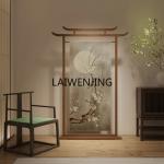 LYN new Chinese screen partition living room entrance entrance solid wood curtain screen
