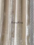 ZYY light luxury white silk high-end living room bedroom villa high window curtain