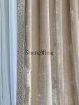 ZYY light luxury white silk high-end living room bedroom villa high window curtain