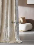 ZYY light luxury white silk high-end living room bedroom villa high window curtain