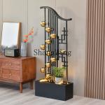 HJ living room water curtain wall partition screen ornament circulation new Chinese entrance office high-end fountain