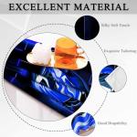 HIYSMT Race Car Curtains,Racing Blue Sports Car Curtain,4284inch Black Blue Geometric Checkered Blackout Window Drapes for Boy Bedroom Game Room 2Panels HILC07