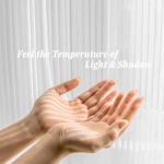 Sovtfides Curtain No Drilling White Sheer Gauze Curtains Self-Adhesive, Light-Filter Privacy, Foldable Travel Window Blinds (63" W x 96" L,White,2 Panels)