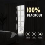 MIULEE Olive Green Pinch Pleated 100% Blackout Linen Curtains for Bedroom, Room Darkening Dark Green Window Curtains 84 inches Long for Living Room, Black Out Pleat Drapes with Pin Hooks, 2 Panels