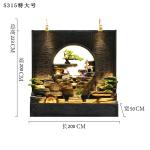 53Water curtain wall Flowing water wall Fountain Indoor living room Balcony Hotel clubhouse Entrance Outdoor courtyard Landscape