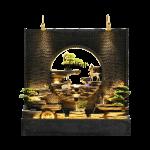 53Water curtain wall Flowing water wall Fountain Indoor living room Balcony Hotel clubhouse Entrance Outdoor courtyard Landscape