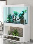 Water curtain wall fish tank living room large aquarium screen ecological landscaping without changing water