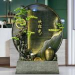 D06 Water curtain wall,running water screen,rockery landscape,outdoor living room decoration,courtyard circulating water ornamen