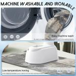 Lnond Grey Brown Kitchen Curtains and Valances Set,52x36 Inch Semi-Sheer Rod Pocket Kitchen Curtain Valance and Tiers Set, 3 Pcs Abstract Art Kitchen Decor Small Cafe Curtains Bathroom Curtain