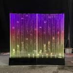 LED water curtain wall, suitable for various indoor and outdoor spaces, bedrooms, external hotels, living rooms, kitchens