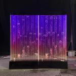 LED water curtain wall, suitable for various indoor and outdoor spaces, bedrooms, external hotels, living rooms, kitchens