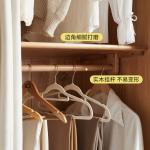 Solid wood wardrobe modern simple log, curtain wardrobe, small apartment household bedroom curtain wardrobe