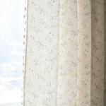 ENJOYBRIDAL Floral Boho Curtains 2 Panels Short 63 Inch Curtains Patterned Semi Sheer Living Room Drapes Farmhouse Bohemian Window Curtain Panels with Tassel Beige Rod Pocket Bedroom Drapes