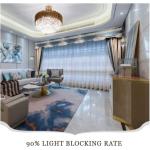 Thermal Insulated Blackout Curtains for Bedrooms and Living Rooms - Modern French Style Window Treatments with Unique Design