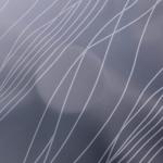 Estelar Textiler Thermal Insulated Blackout Curtains for Bedroom, Ombre Black and Greyish White Blackout Drapes for Living Room, Gradient Full Light Blocking Energy Saving Curtains, 52Wx84L, 2 Panels