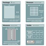 BGment Pink Blackout Curtains for Girls Bedroom, Sparkling Star Curtains Thermal Insulated Grommet Window Drapes for Dreamy Cute Princess Style Room Decor, Set of 2 Panels, 42 x 63 Inch