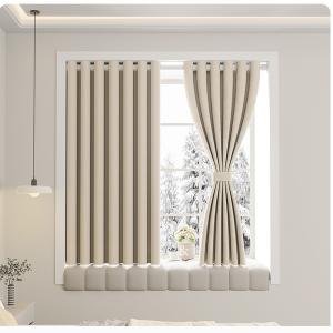 Noise Reduction Sound Insulation Bedroom Curtains Modern Simple  100% Blackout Curtains For Living Room Balcony Window Blinds