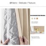 Noise Reduction Sound Insulation Bedroom Curtains Modern Simple  100% Blackout Curtains For Living Room Balcony Window Blinds