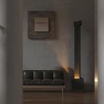 Ornament, Living Room Lucky Circulation Water Feature Decoration, Office Floor-to-ceiling Water Curtain Wall