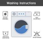 DWCN Faux Linen Ombre Sheer Curtains - Gradient Semi Voile Grommet Top Window Curtains for Bedroom and Living Room, Set of 2 Panels, 52 x 84 Inches Long, Chocolate Brown