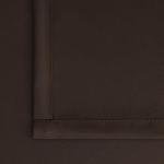 BGment Brown Blackout Curtains 63 Inches Long for Bedroom - Thermal Insulated Window Drapes with Rod Pocket Room Darkening for Living Room, 42 x 63 Inch, 2 Panels