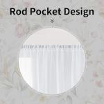 Fereyis Floral Sheer Curtains for Living Room 84 inch Length 2 Panels Set Elegant Yellow Flower Spring Printed Window Curtain Chiffon Drapes for Bedroom