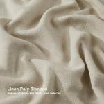 Vision Home Sand Pinch Pleated Full Blackout Curtains Linen Blended Room Darkening Window Curtains 90 inch for Living Room Bedroom Thermal Insulated Pinch Pleat Drapes with Hooks 2 Panel 40" Wx90 L