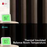 MIULEE Chocolate Brown Blackout Curtains for Bedroom Living Room 63 Inches Long 2 Panels, Thermal Insulated Room Darkening Drapes Solid Grommet Noise Reduction Window Treatments 40x63 Inch