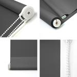 NUTRO CHILL Window Roller Blinds and Shades, Thermal Insulated Window Blinds Easy to Install Blackout Roller Blinds with Chain Cord for Living Room