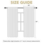 H.VERSAILTEX Blackout Curtains Thermal Insulated Window Treatment Panels Room Darkening Blackout Drapes for Living Room Back Tab/Rod Pocket Bedroom Draperies, 52 x 72 Inch, Light Sage, 2 Panels