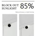 Homechoice Decor Thermal Insulated Blackout Window Curtains, 52" W x 96" L x 2 Panels, Boho Ruched Window Treatments with 3 Rows of Butterfly Flowers, Rustic Rod Pocket Drapes for Room, Camel (LQ-30)